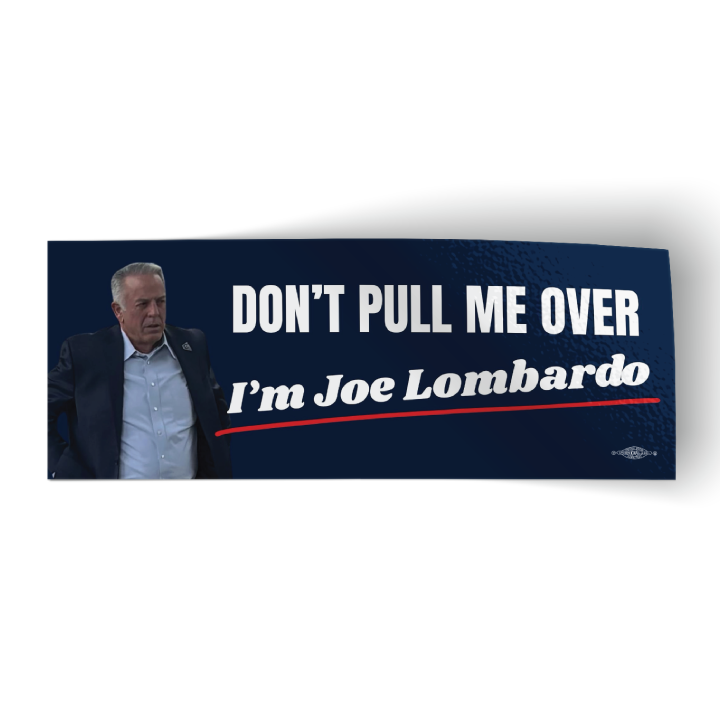 I'm Joe Lombardo (10.5 x 4" Vinyl Sticker)